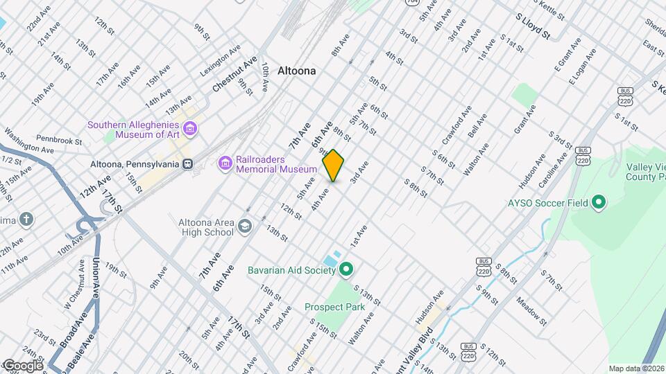 315 10th St, Unit 1st Fl. Map and Location Details