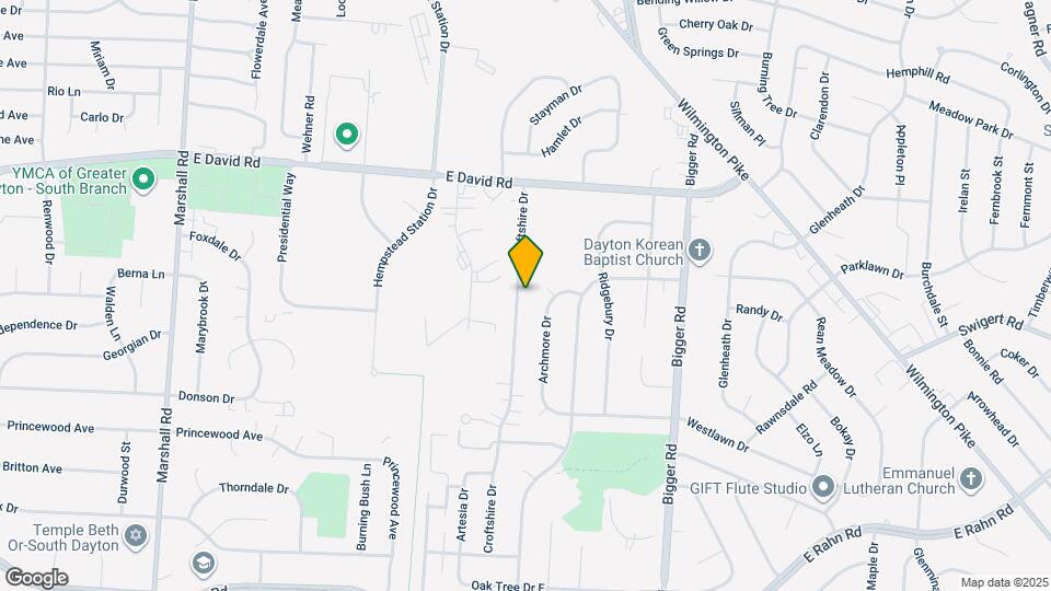 4612 Croftshire Dr Mapa y Detalles de la Ubicación