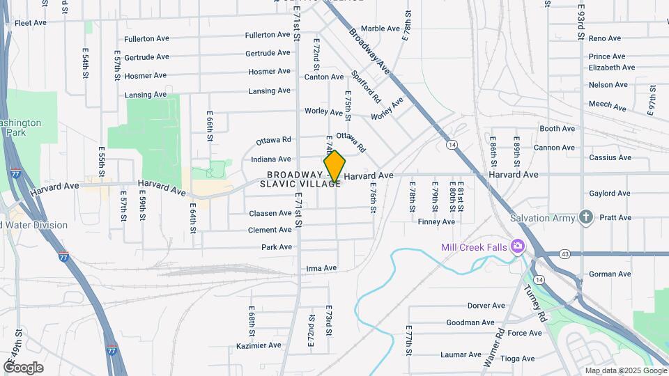 4068 E 74th St Map and Location Details