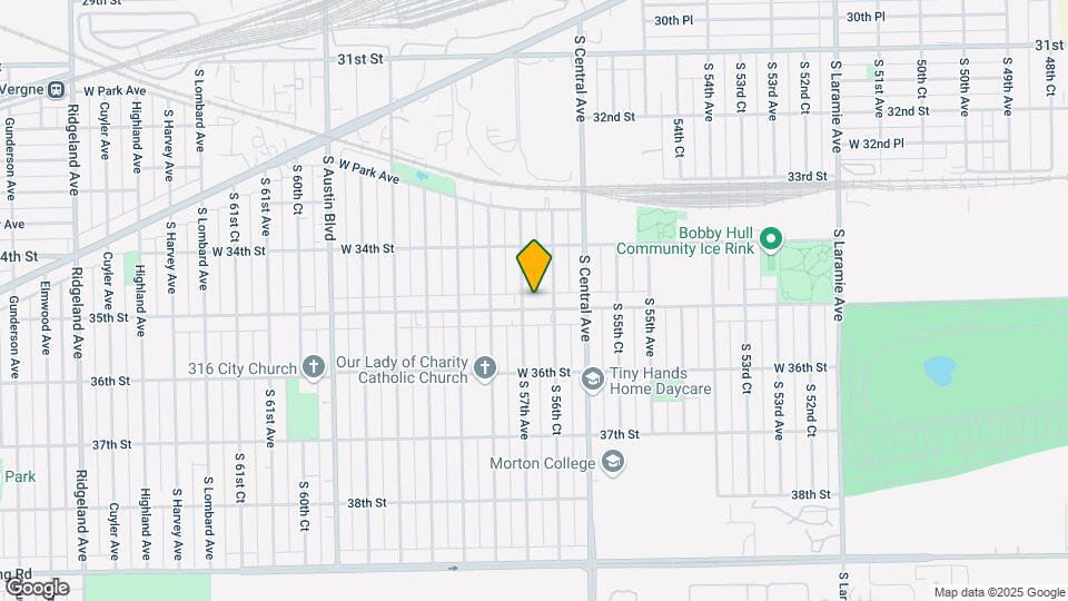 5640 W 35th St Map and Location Details