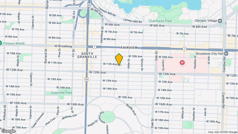 1270 11th Av W Map and Location Details