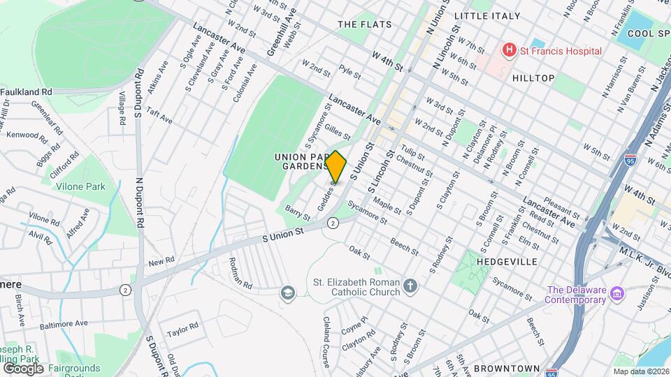 438 Geddes St Map and Location Details