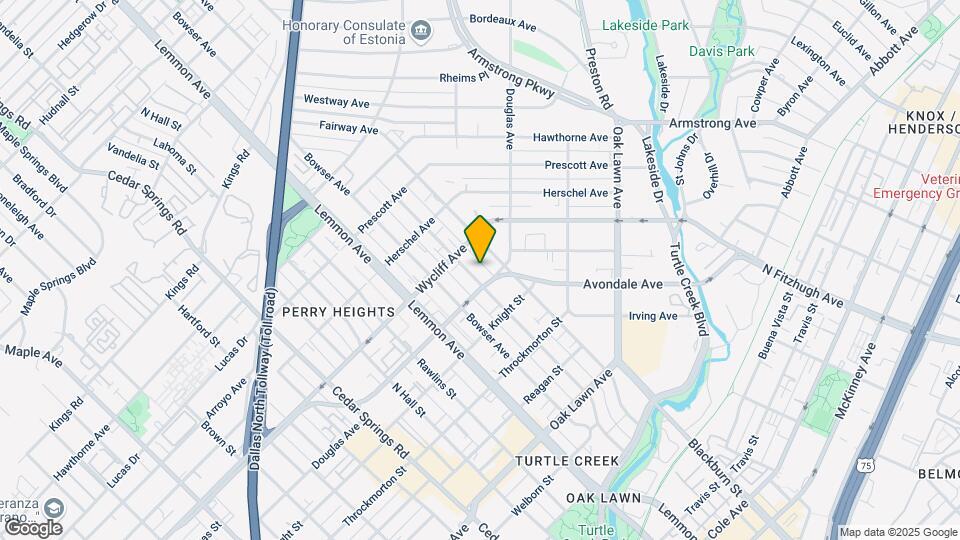 4210 Holland Ave Map and Location Details