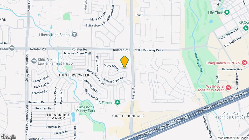 15962 Twin Cove Dr Mapa y Detalles de la Ubicación