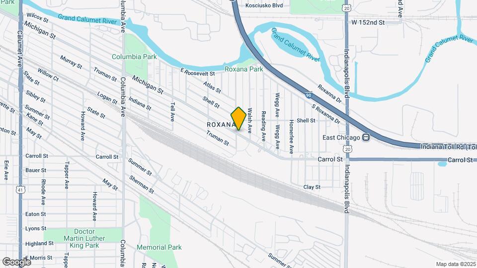 1454 Carroll St Map and Location Details