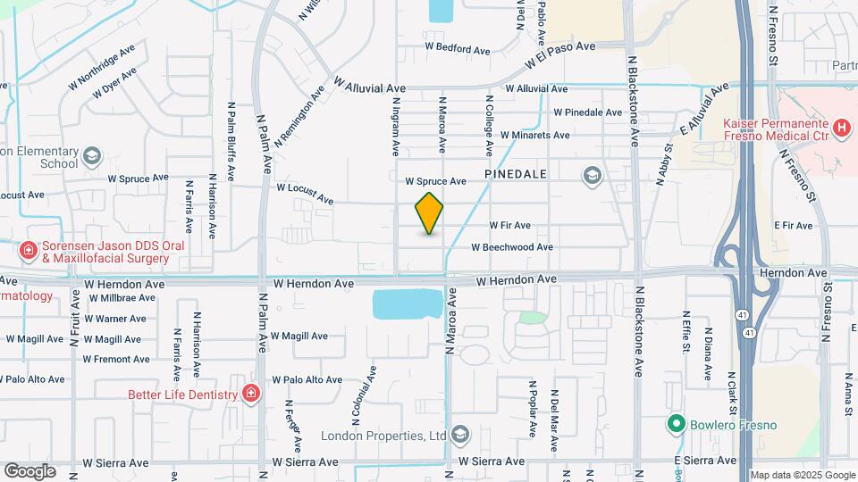 430 W Beechwood Ave Map and Location Details