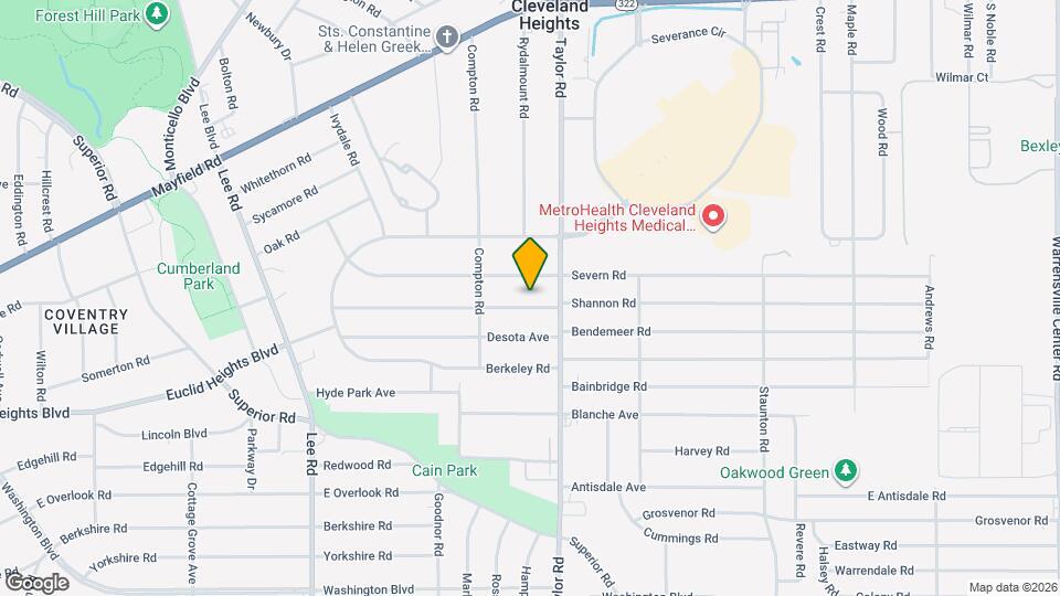 3431 Altamont Rd Map and Location Details