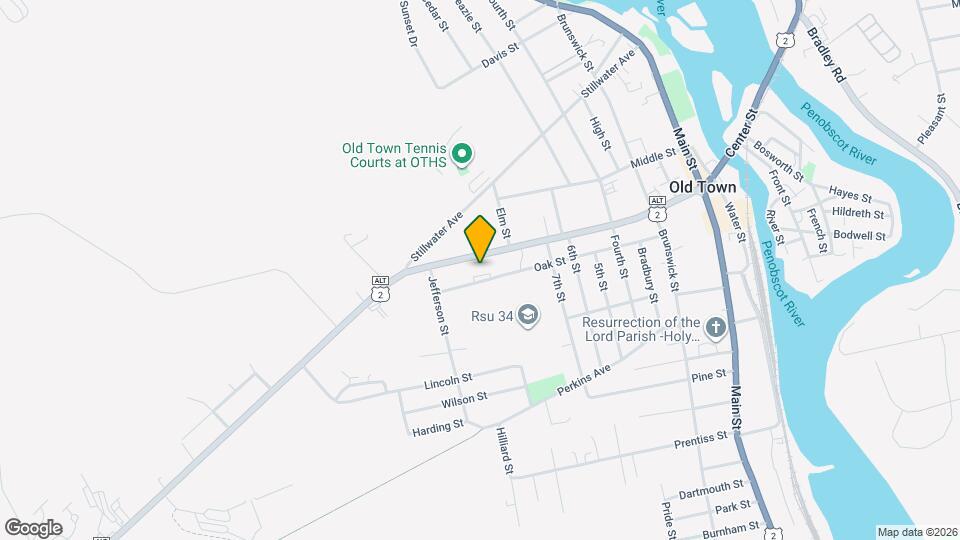 163 Oak St, Unit 1 Map and Location Details