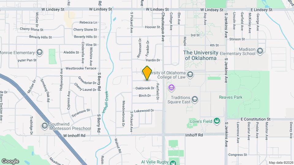 816 Willow Ln Map and Location Details