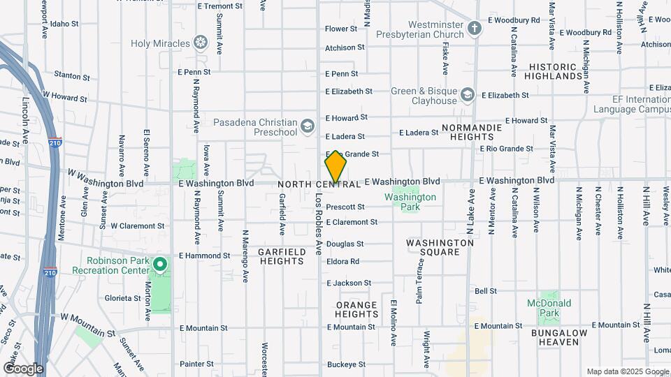 488 E Washington Blvd Mapa y Detalles de la Ubicación