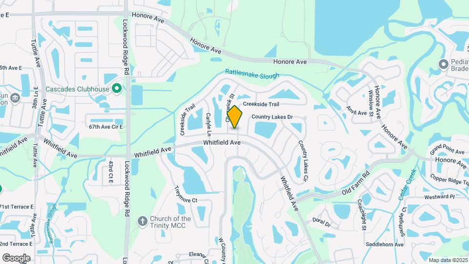 6754 W Country Club Ln Map and Location Details
