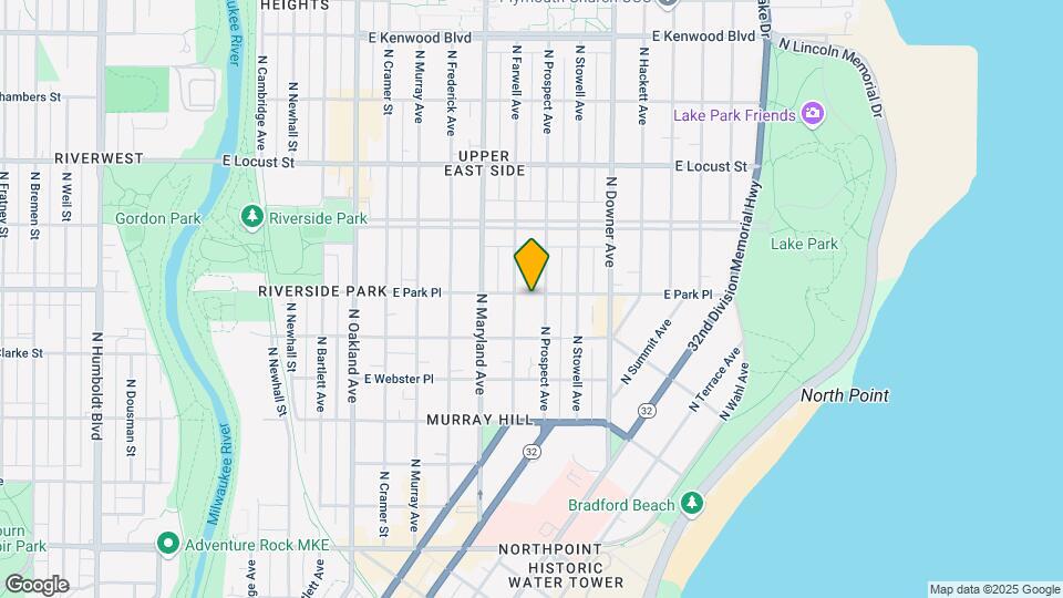 2317 E Park Pl Mapa y Detalles de la Ubicación