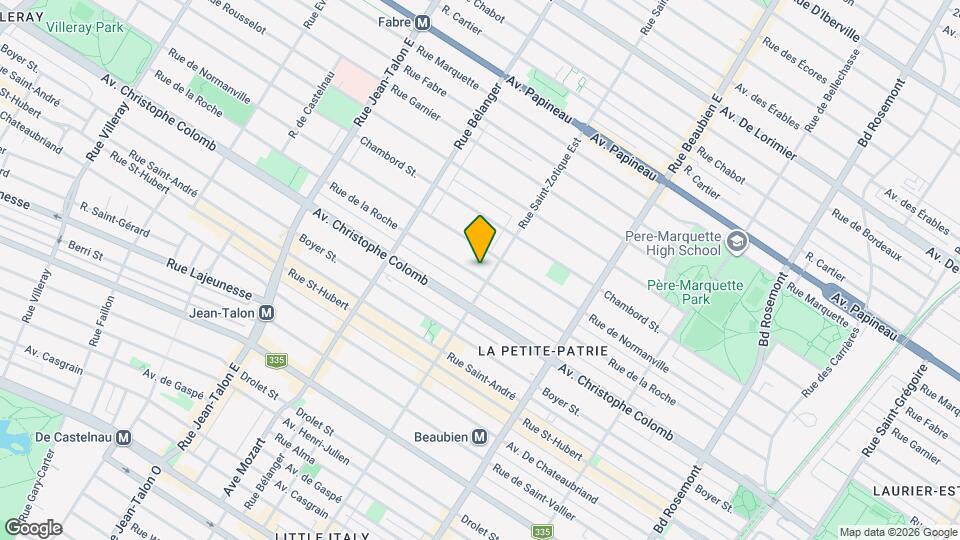 6719 De La Roche Rue Map and Location Details