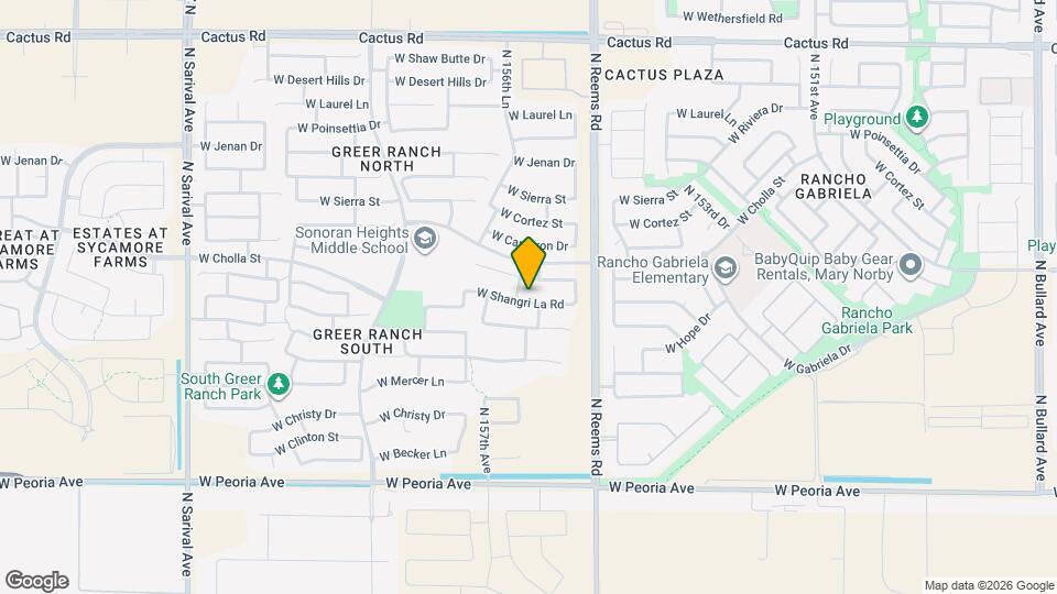 15620 W Shangri La Rd Map and Location Details