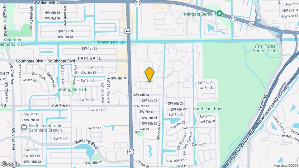 521 Princess Dr Map and Location Details