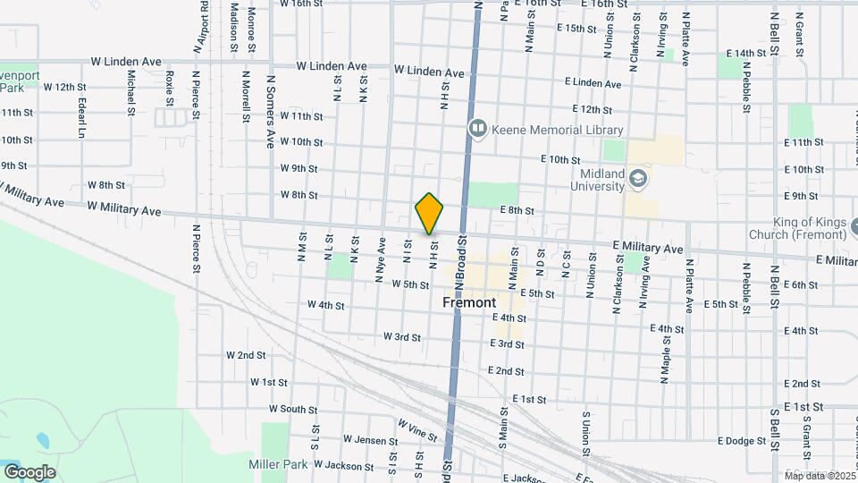 311 W Military St Map and Location Details