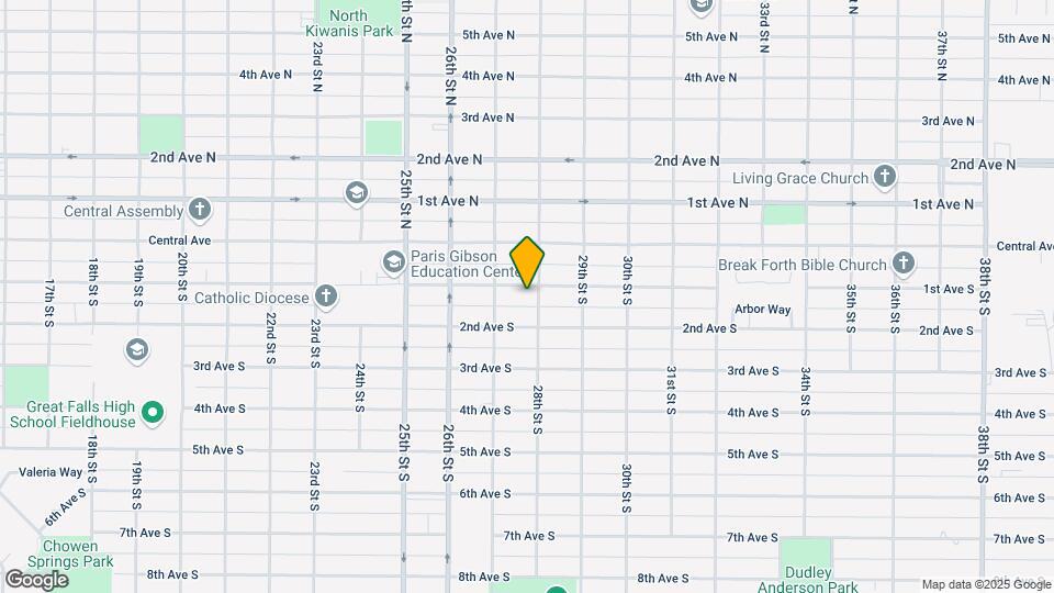 2720 1st Ave S Map and Location Details