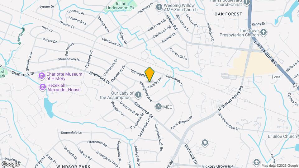 3819 Langley Rd Map and Location Details