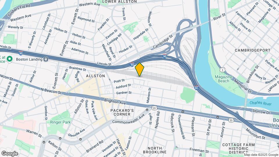12 Wadsworth St, Unit Wadsworth st Allston Map and Location Details