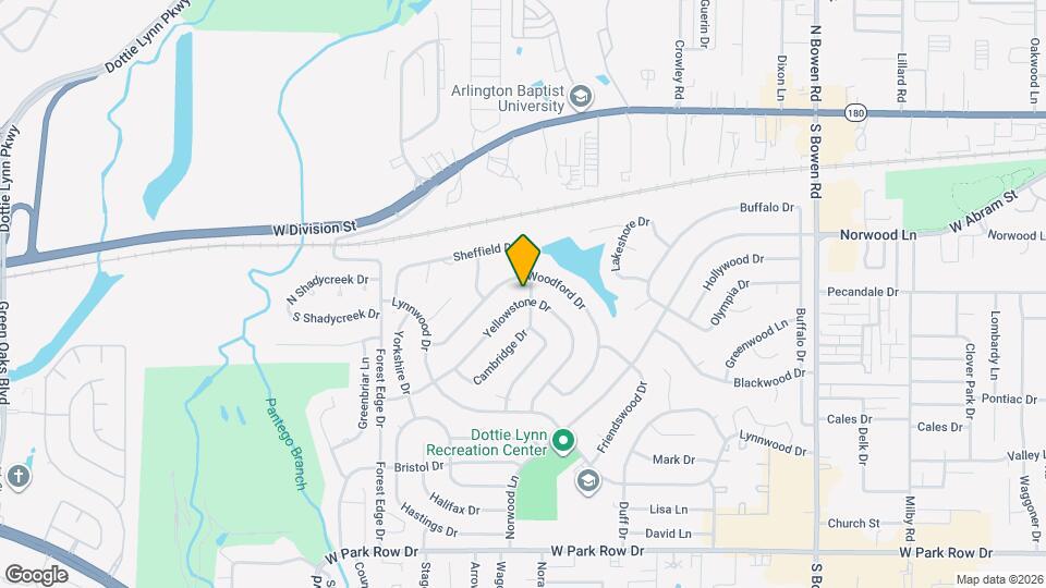 3301 Yellowstone Dr Map and Location Details