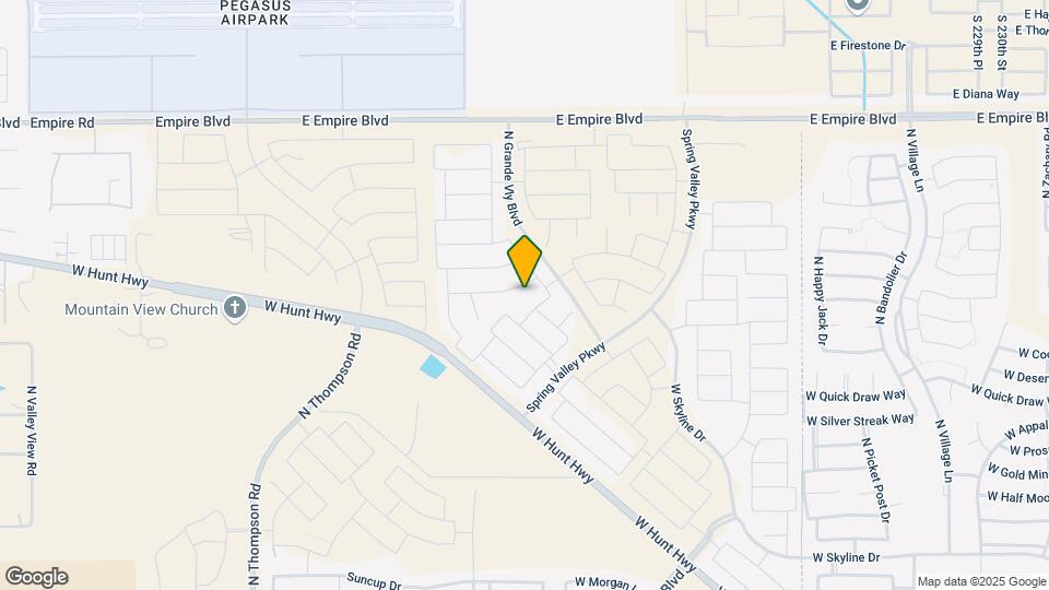 3769 W Antelope Way Map and Location Details