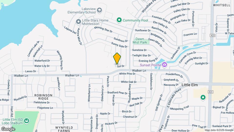 2700 Dawn Spring Dr Map and Location Details