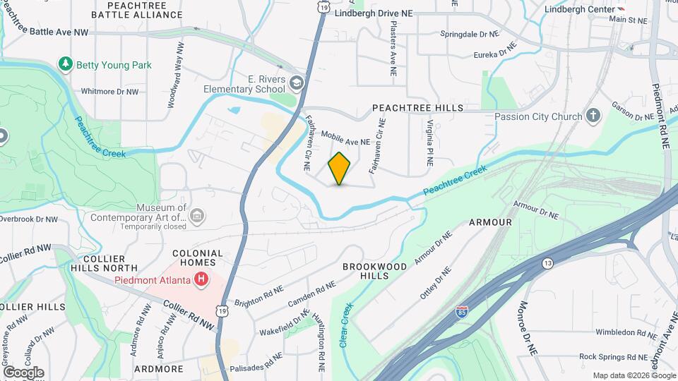 2111 Fairhaven Cir NE Map and Location Details