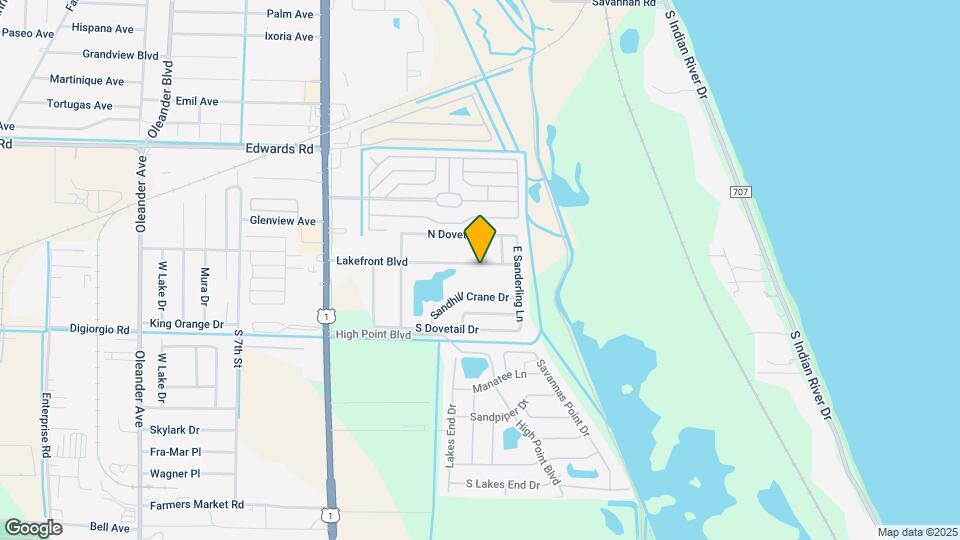 1791 Lakefront Blvd Map and Location Details