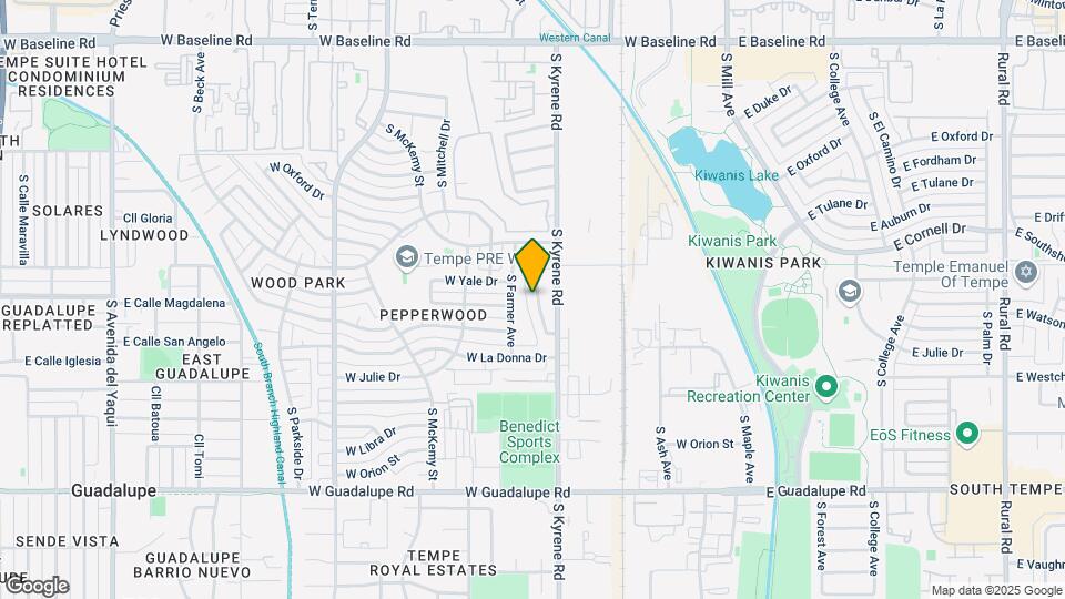 5858 S Brittany Ln Map and Location Details