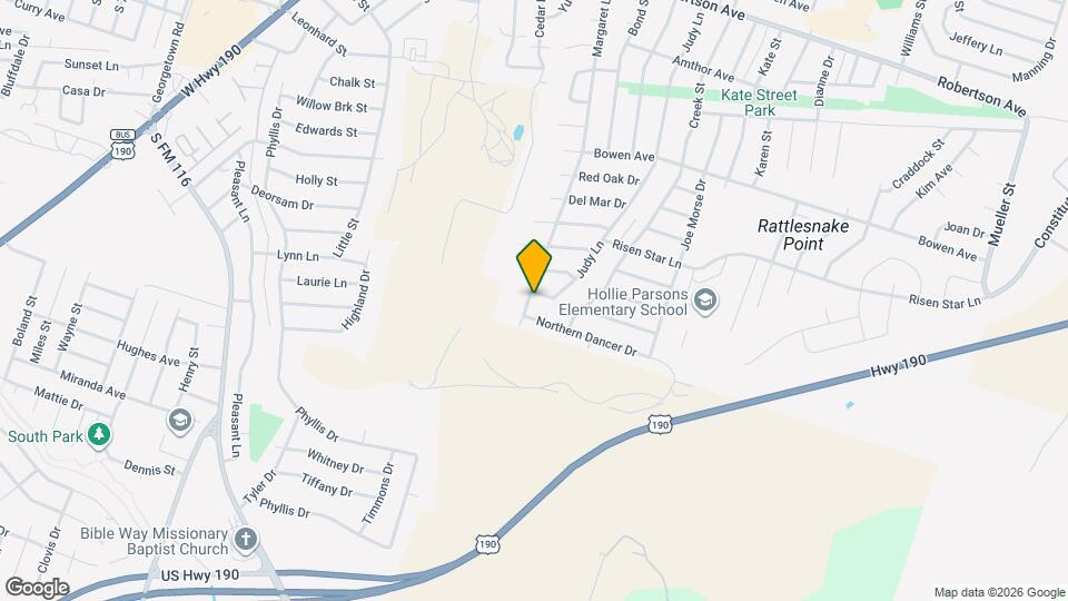 1507 Judy Ln Map and Location Details