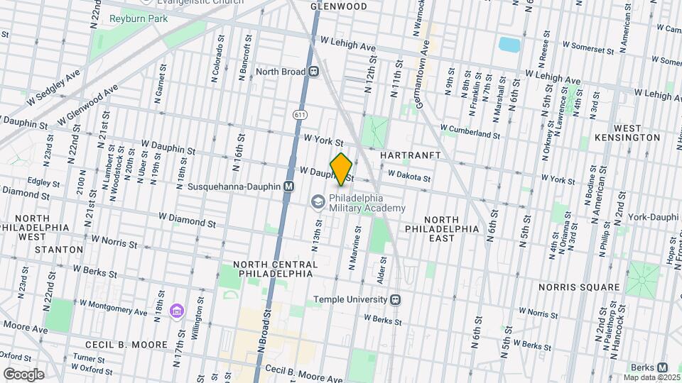 2237 N Camac St Mapa y Detalles de la Ubicación