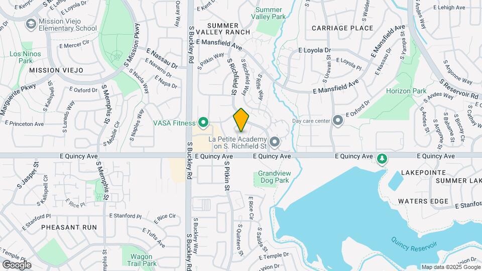 4266 S Quintero Way Map and Location Details