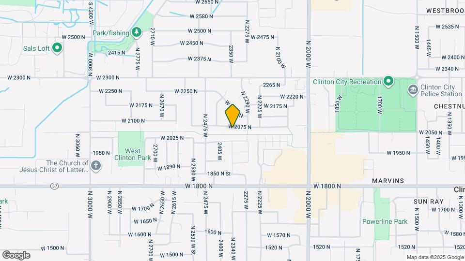 2359 W 2075 N Map and Location Details