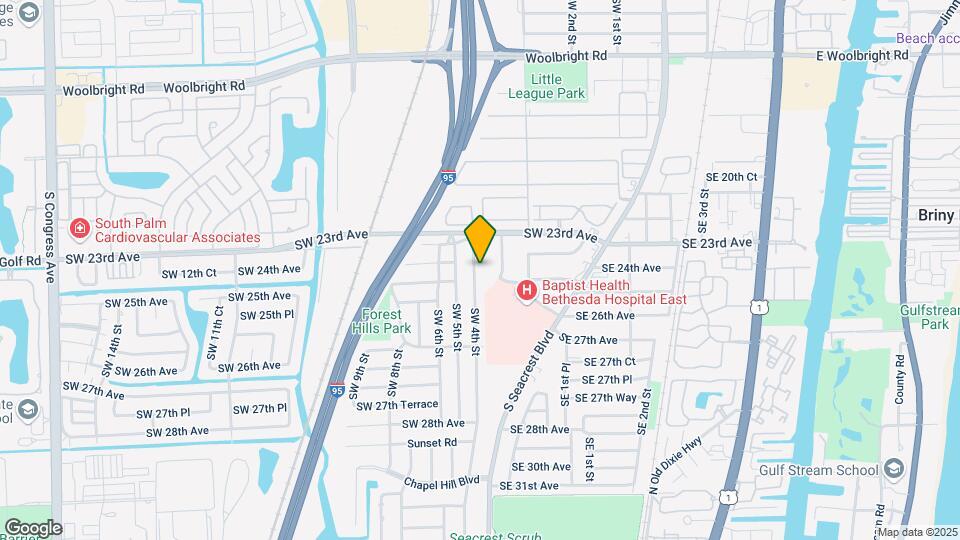 2512 SW 4th St Map and Location Details