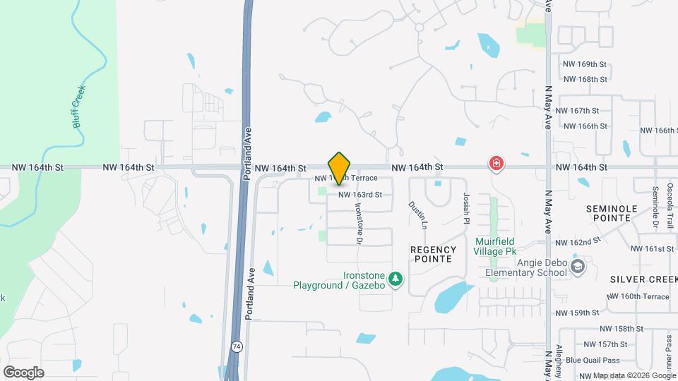 3421 NW 163rd St Map and Location Details