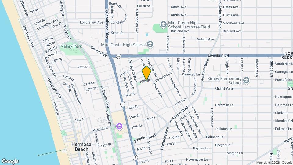 1218 19th St Map and Location Details