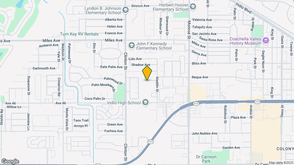 81683 De Plata Ave Map and Location Details