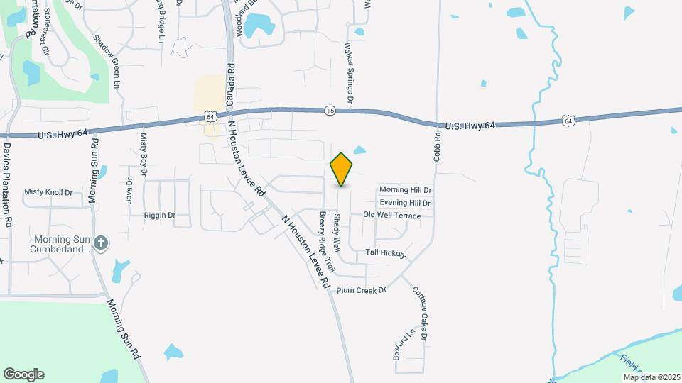 2792 Shady Well Mapa y Detalles de la Ubicación