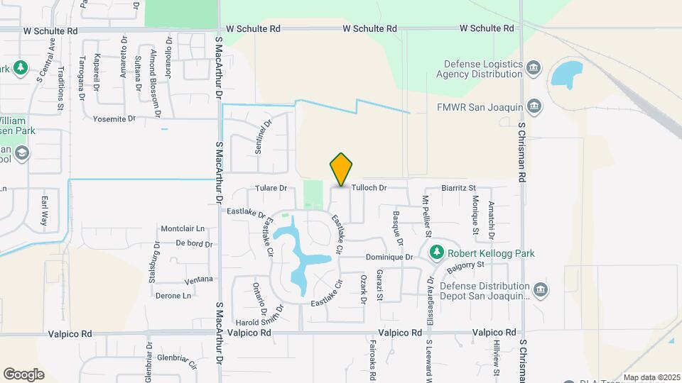 1042 Tulloch Dr Mapa y Detalles de la Ubicación