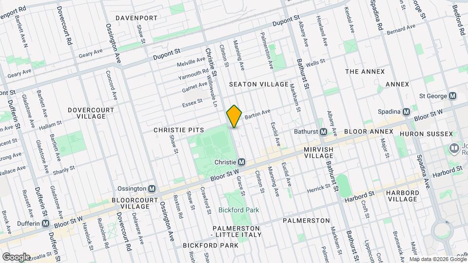 97 Christie St, Unit 2nd Fl Map and Location Details