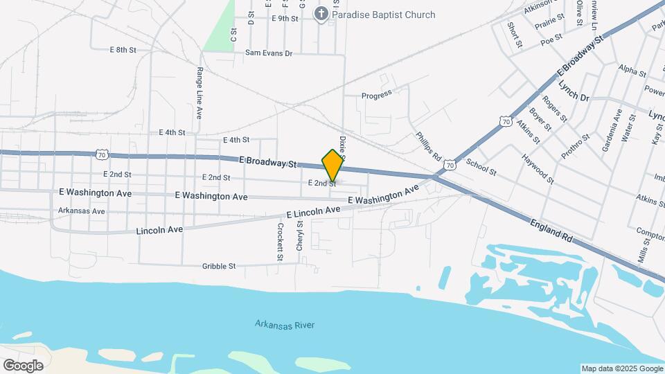 3507 E Washington Ave Map and Location Details