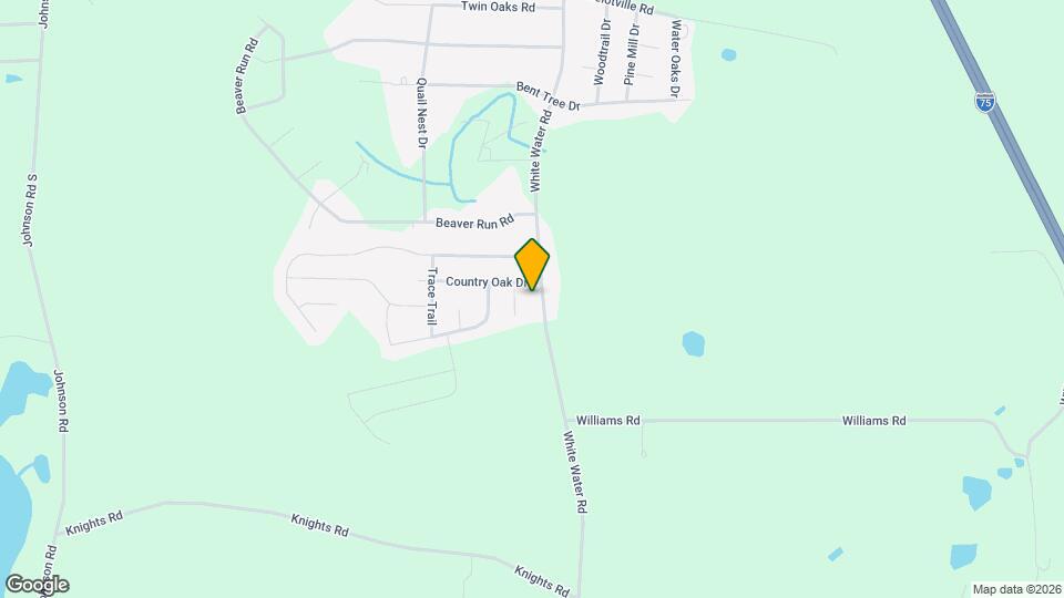 4428 White Water Rd Map and Location Details