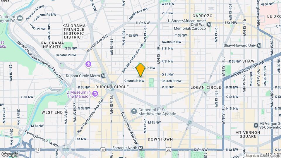1723 Church St NW Map and Location Details