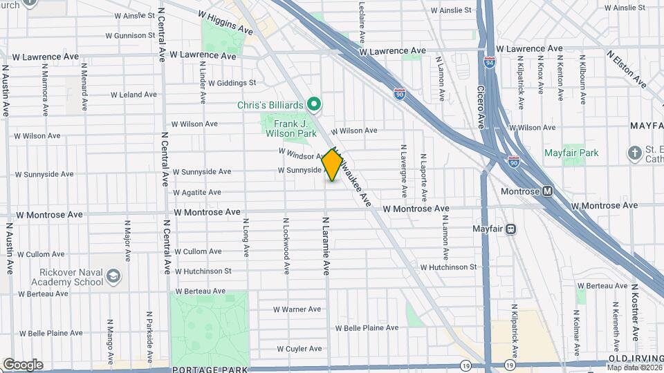 5158 W Agatite Ave Map and Location Details