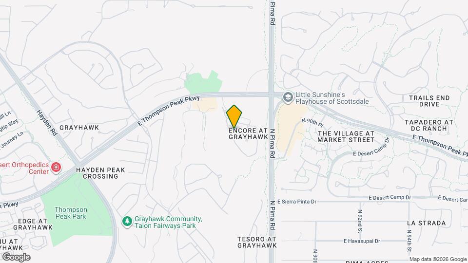 20750 N 87TH St, Unit #2029 Map and Location Details