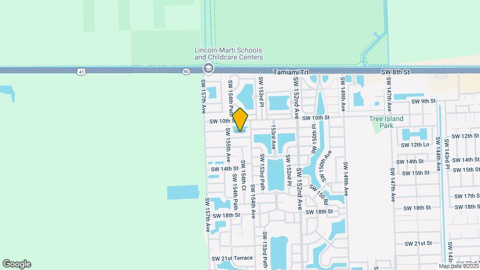 15441 SW 11th Terrace Map and Location Details