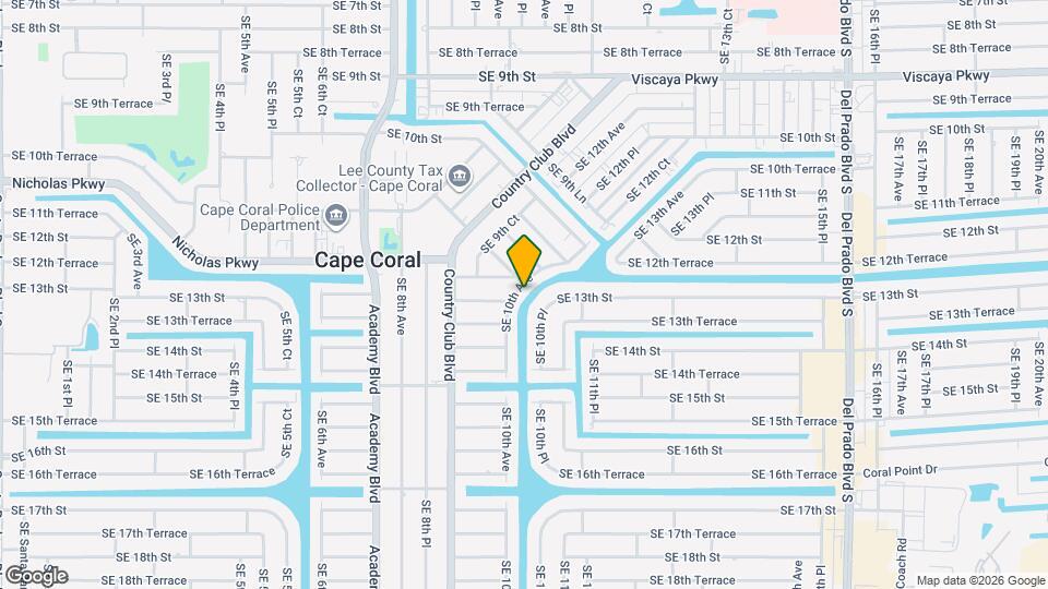 1205 SE 10th Ave Map and Location Details