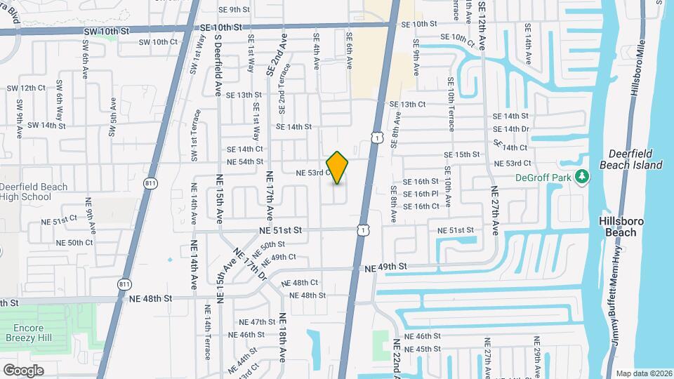 5264 NE 20th Ave Map and Location Details