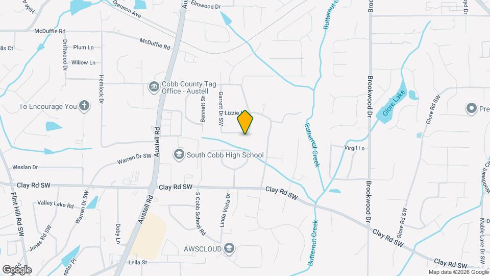 1707 Virginia Cir Mapa y Detalles de la Ubicación