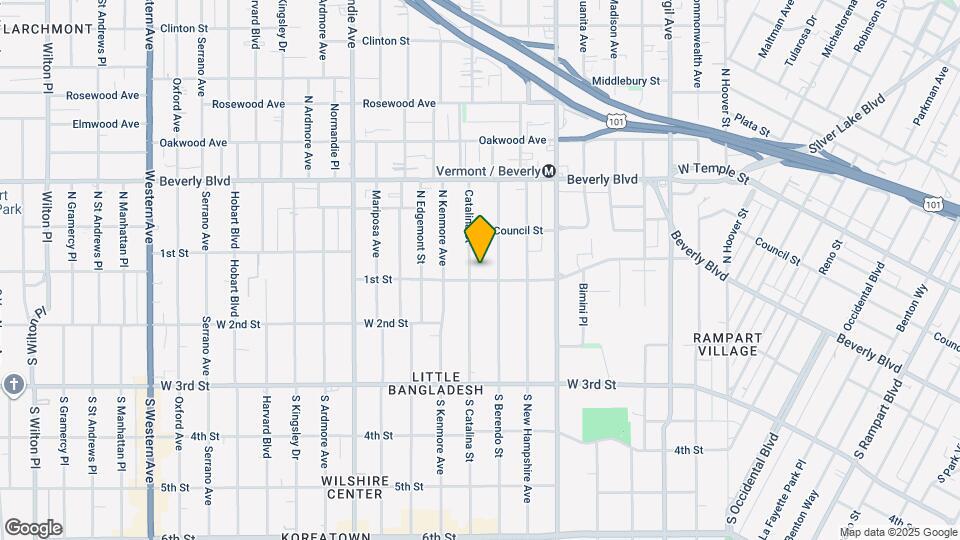 110 Catalina St Map and Location Details